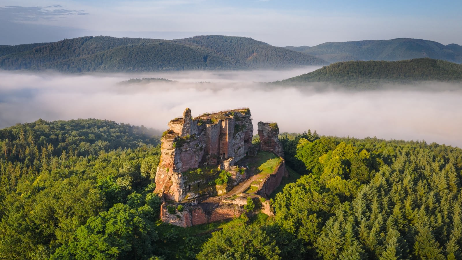 Château fort de Fleckenstein — Vosges du Nord