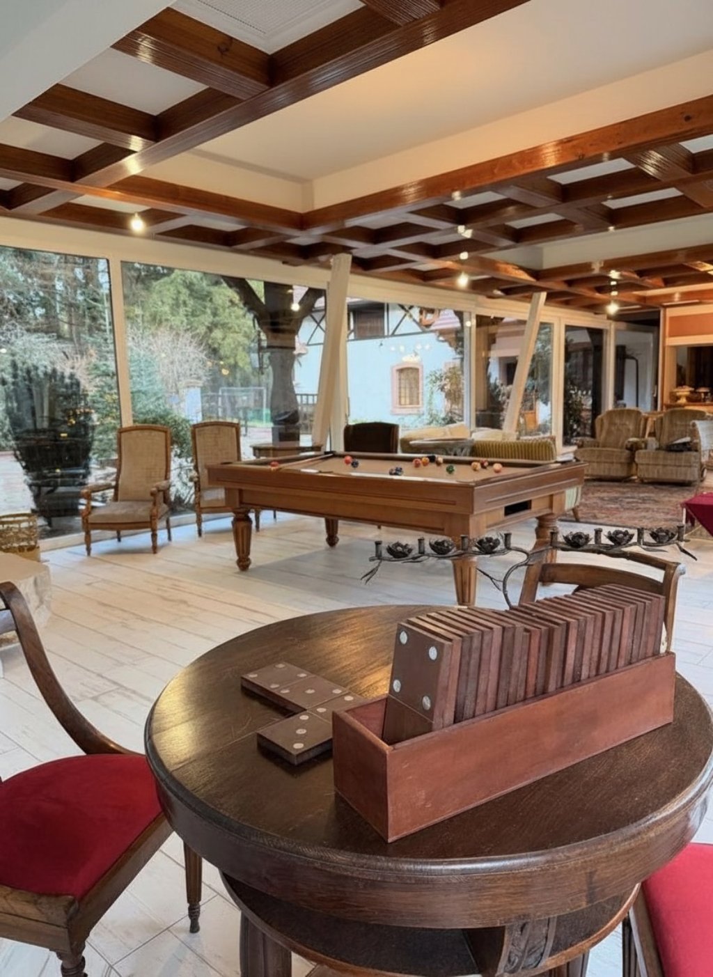 Grande véranda du gîte