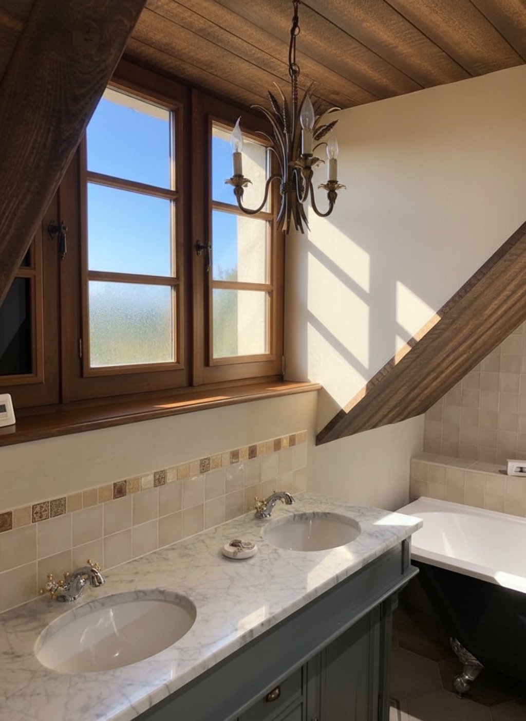 Salle de bain du gîte